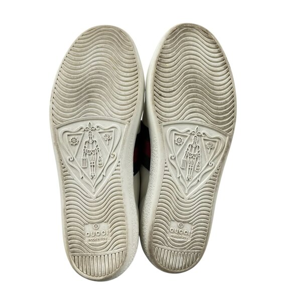 Gucci Women's Ace Bee Embroidered Sneaker Size 6 - Picture 14 of 16
